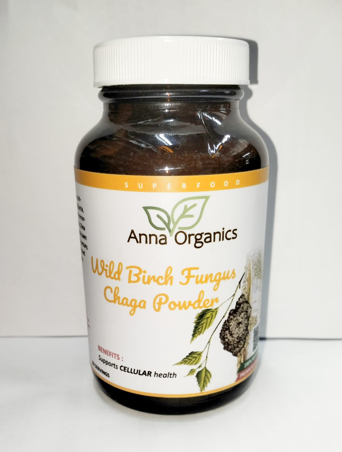 Wild Birch Fungus Chaga Powder