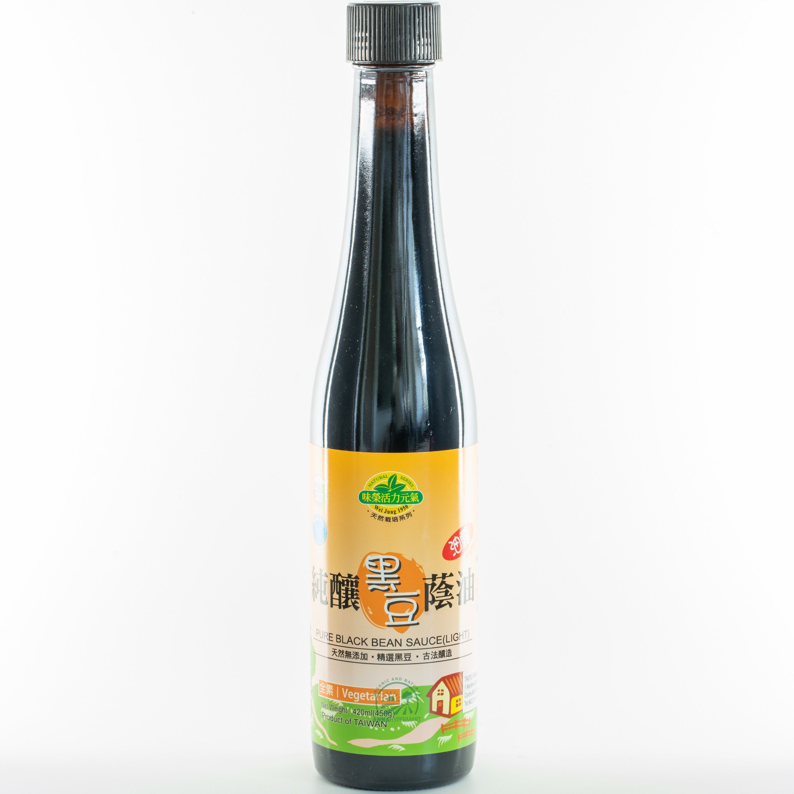 紅麴油露  Sauce Co Red Yeast Black Bean Sauce (Light) 180 Days Brewing  420ml