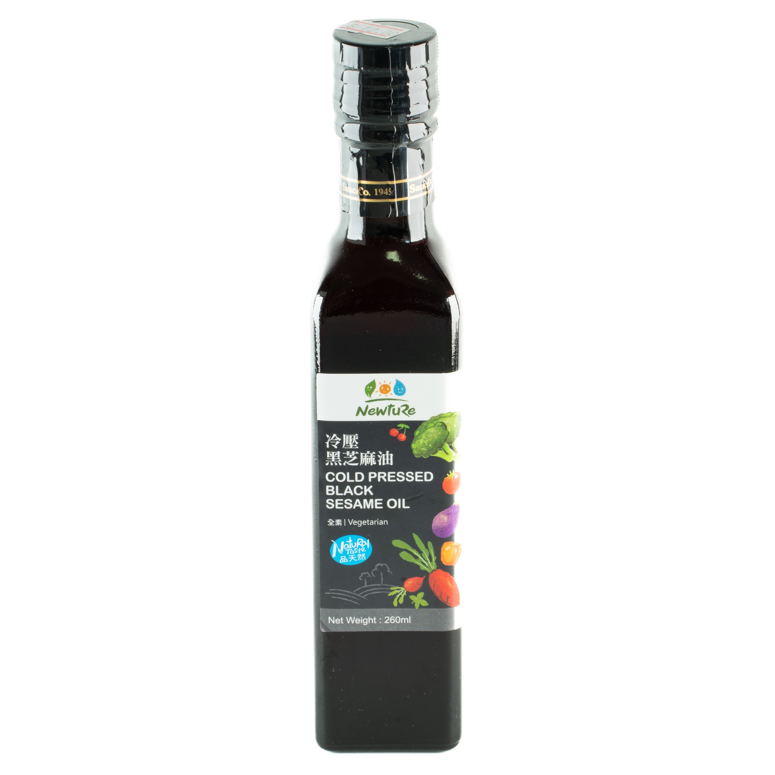 冷壓黑芝麻油  Sauce Co Black Sesame Oil (Cold Pressed) 240ml