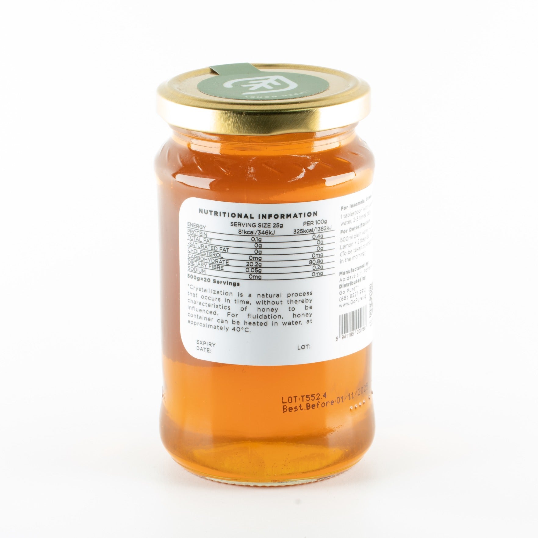 Go Pure Linden Honey