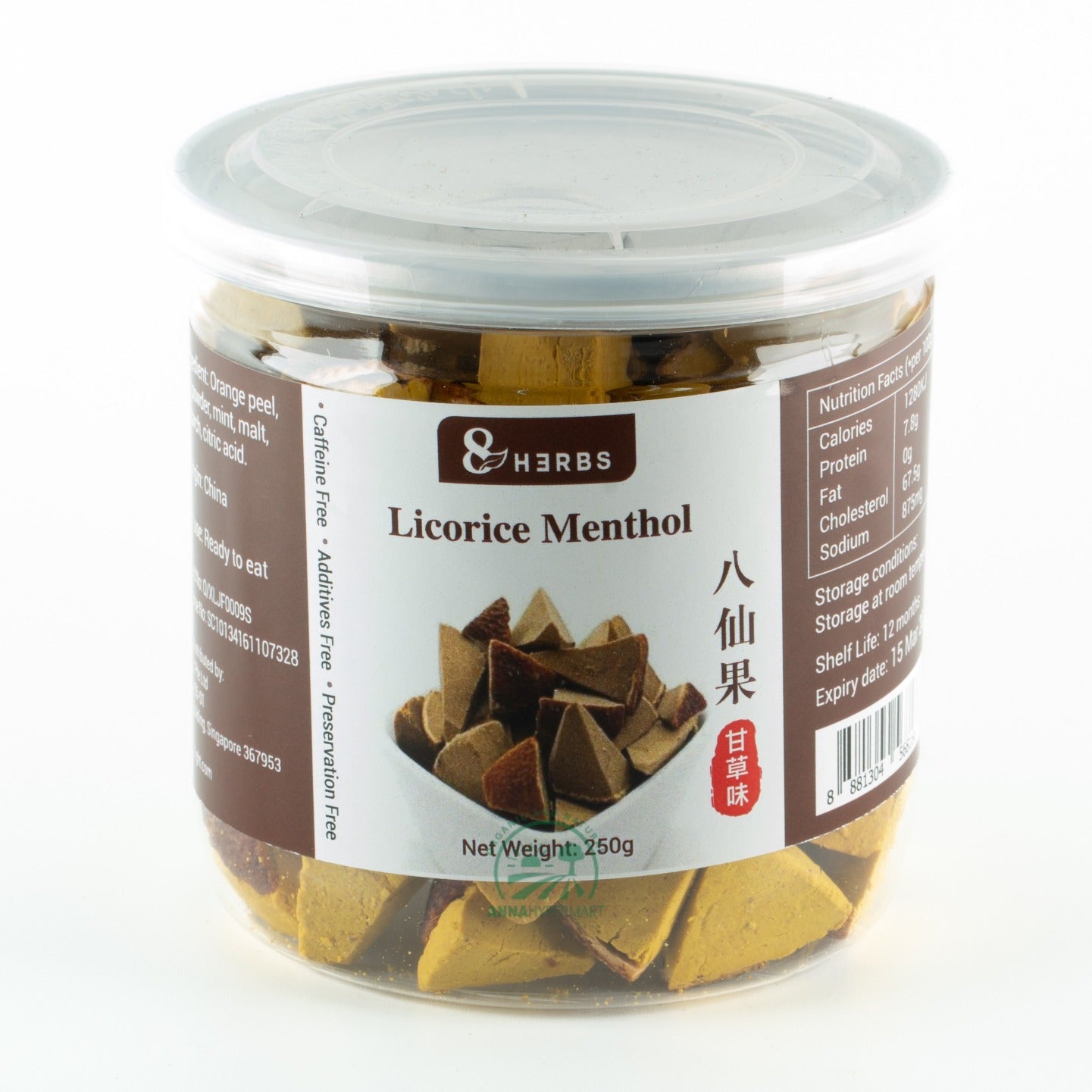 Licorice Menthol 八仙果
