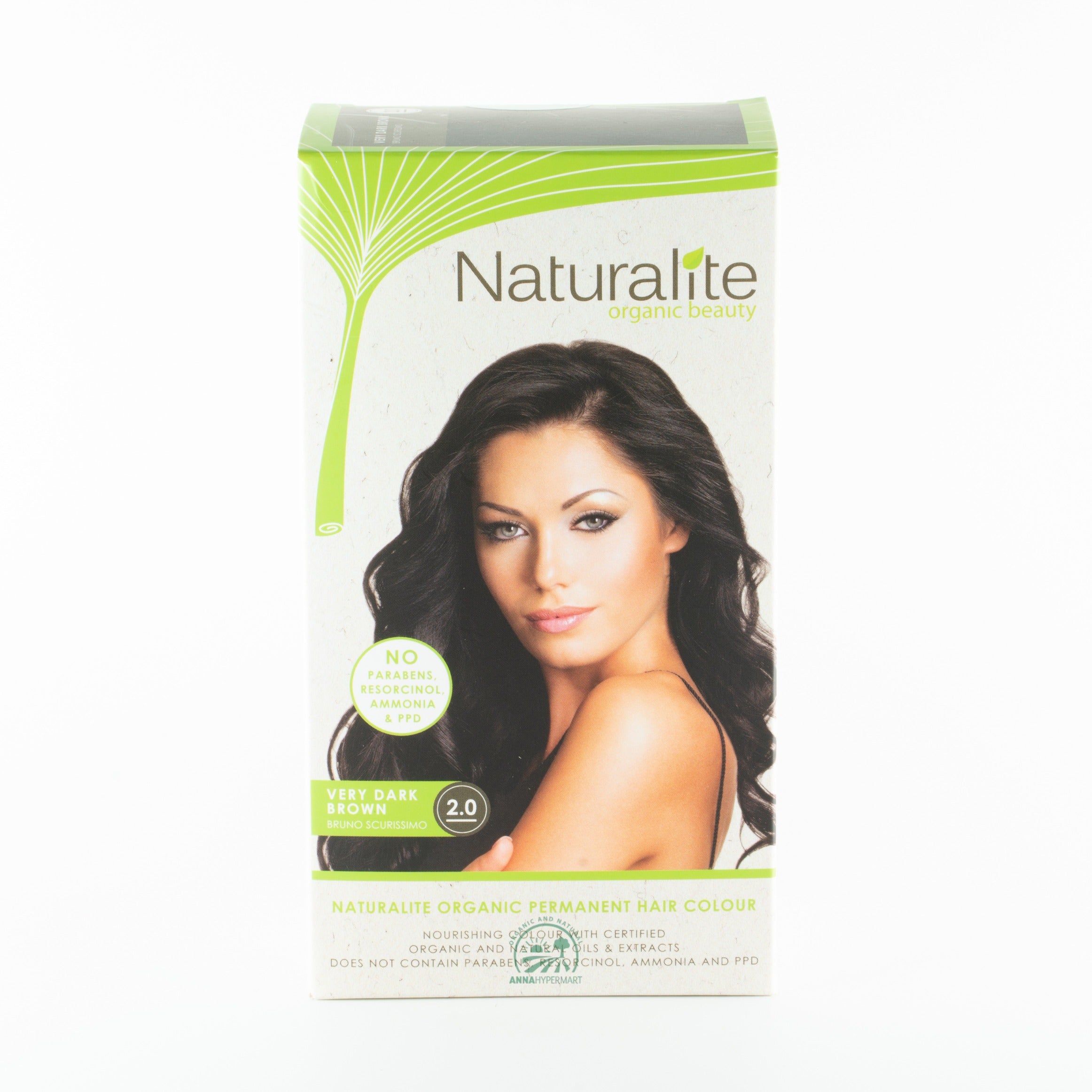 Naturalite Organic Permanent Hair Colour   2.0