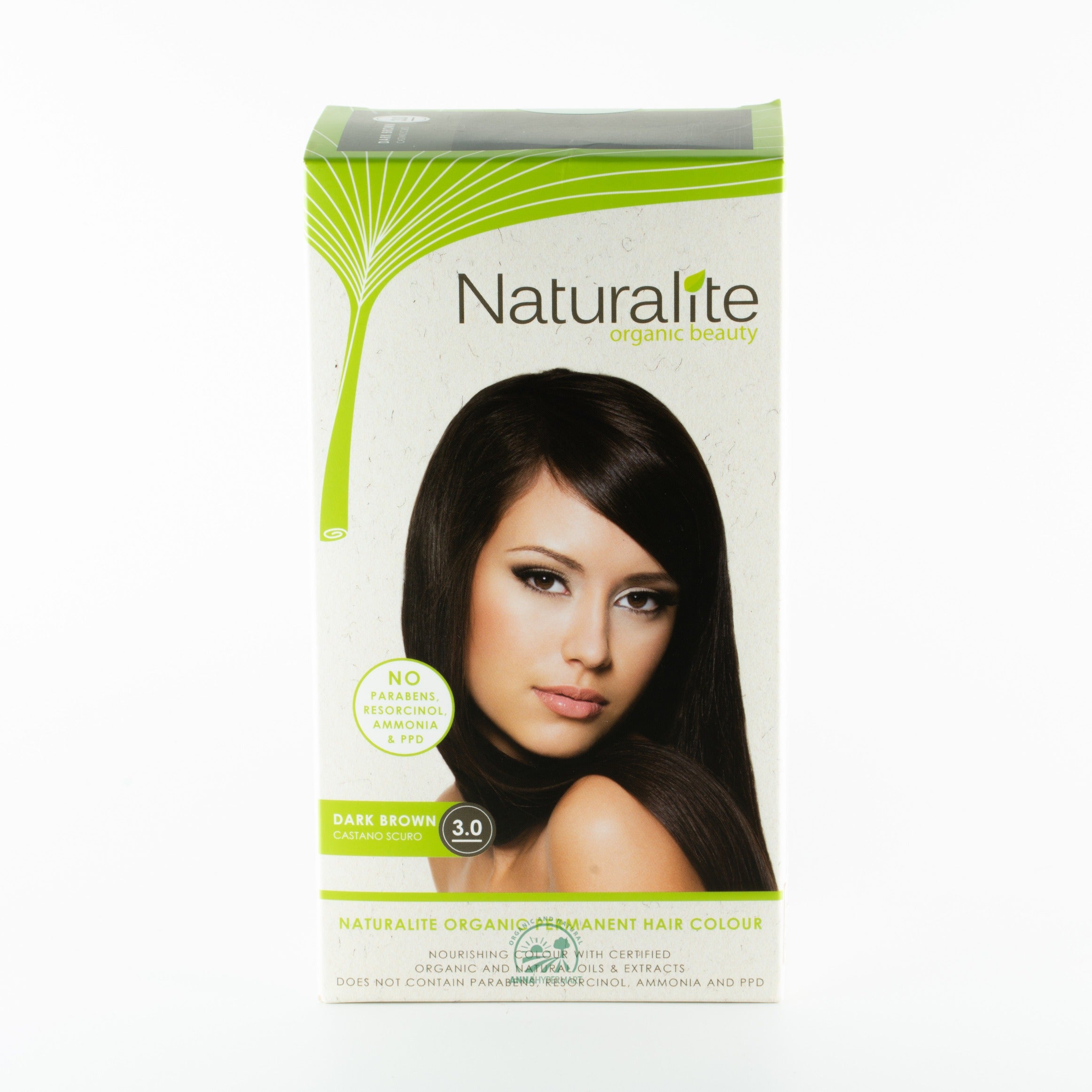 Naturalite Organic Permanent Hair Colour   3.0