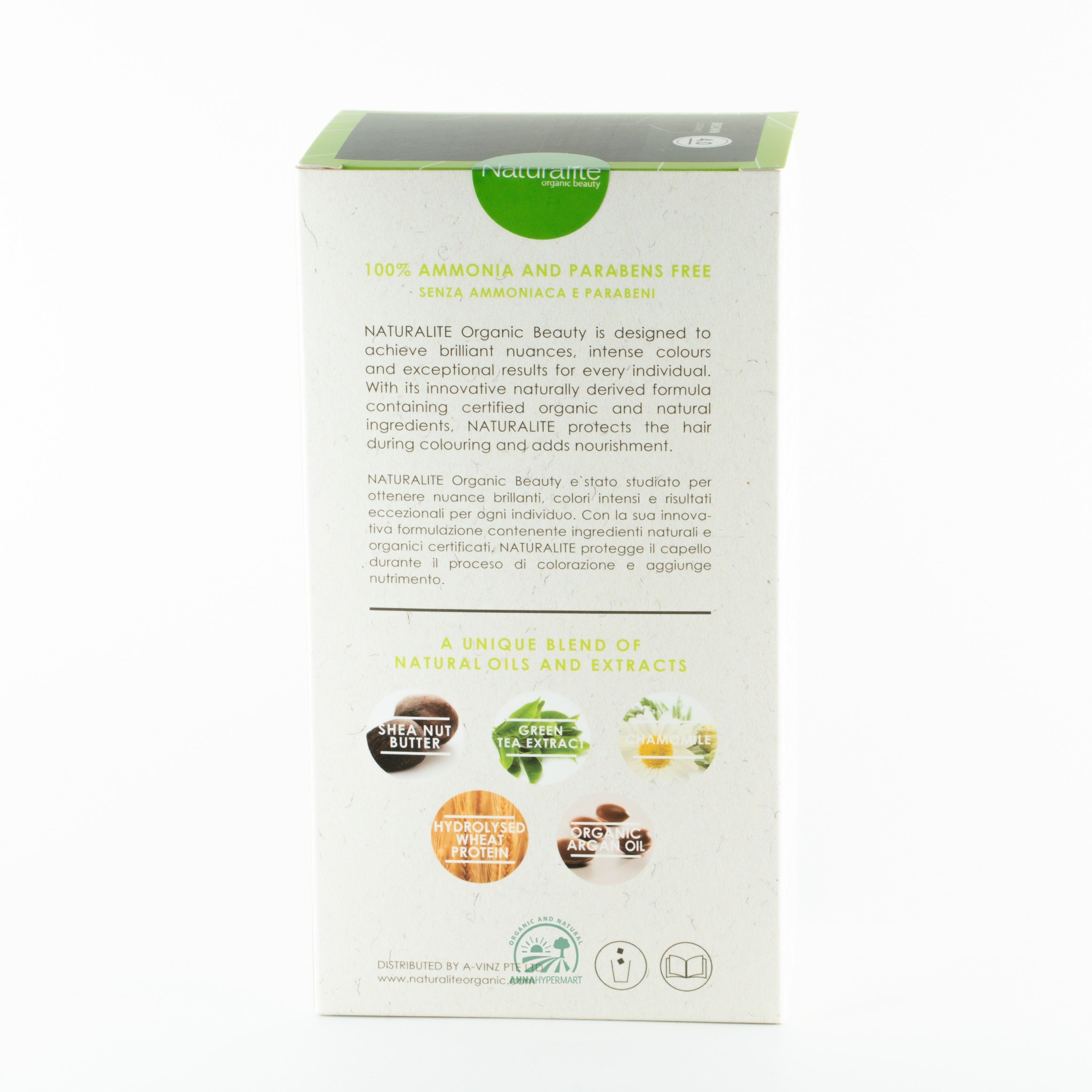 Naturalite Organic Permanent Hair Colour   4.0