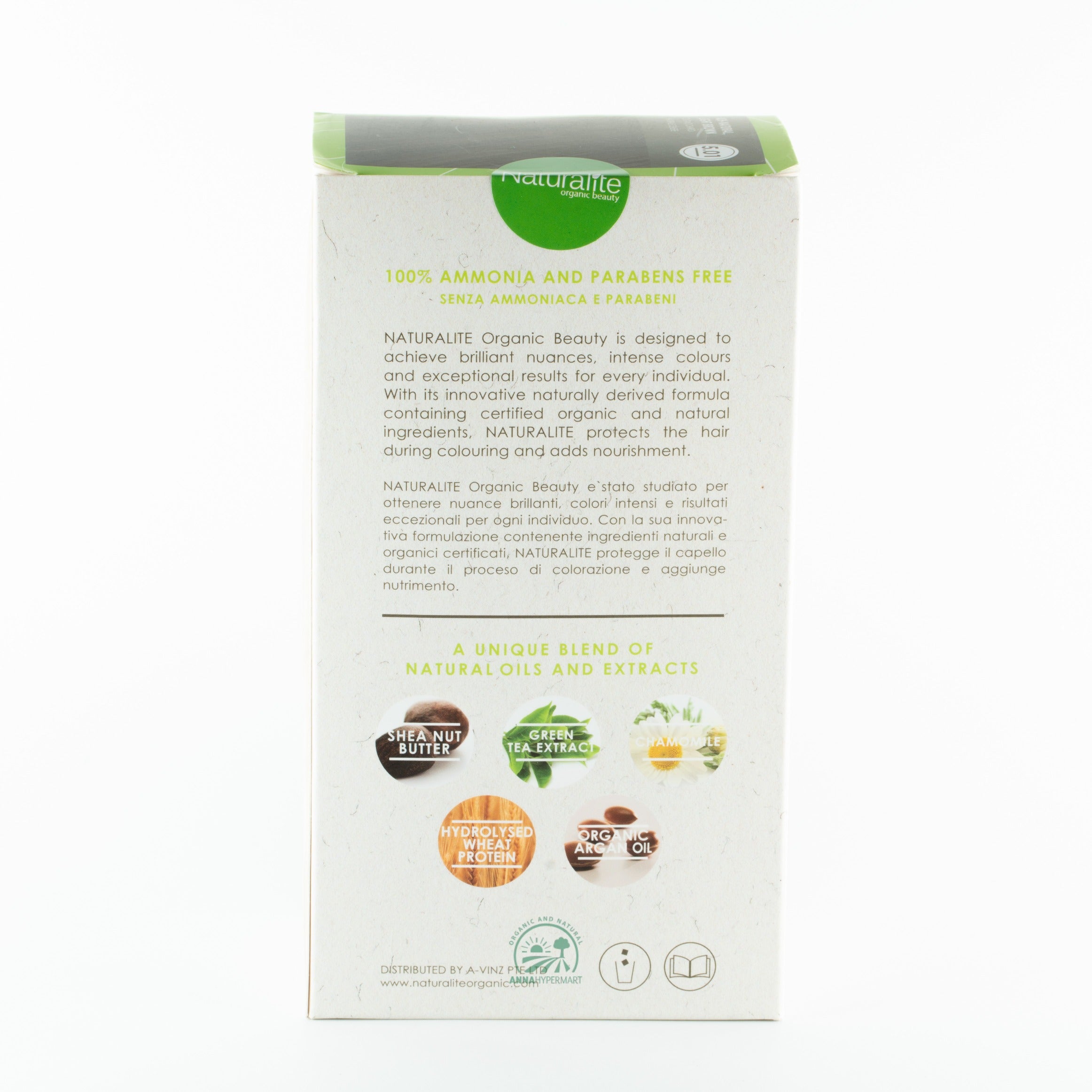 Naturalite Organic Permanent Hair Colour    5.01