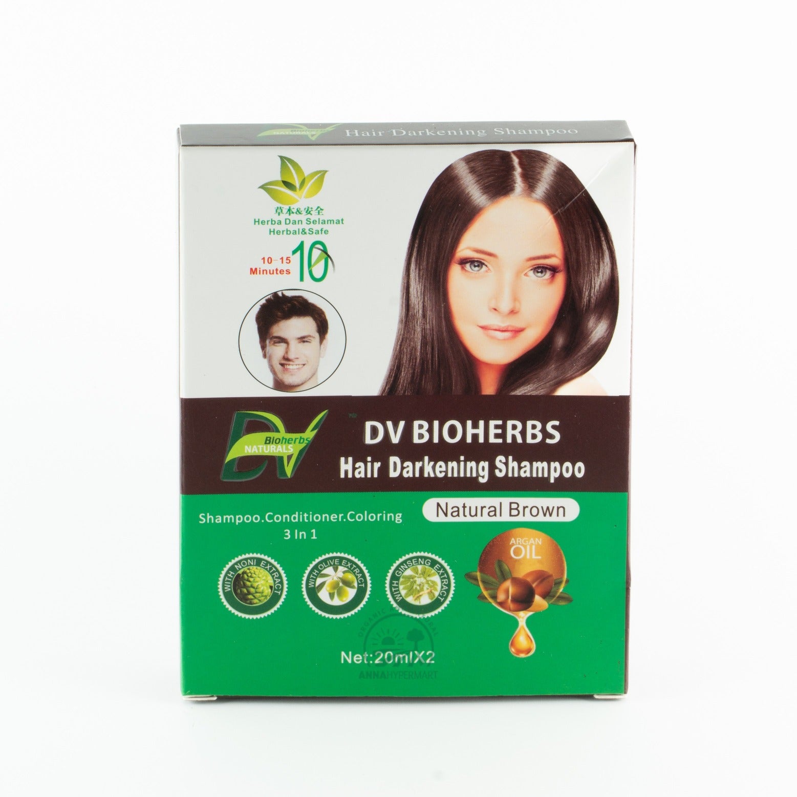 Bloherbs Hair Darkeing Shampoo