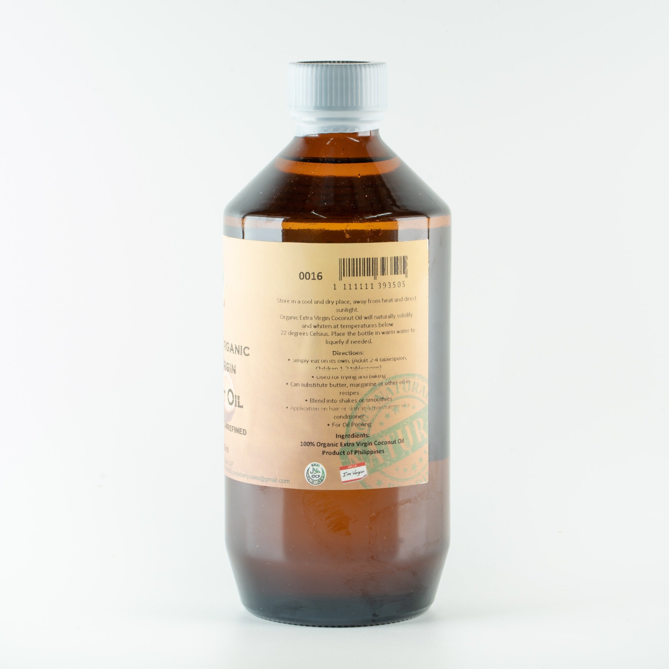 Coconut oil 500ml 椰子油