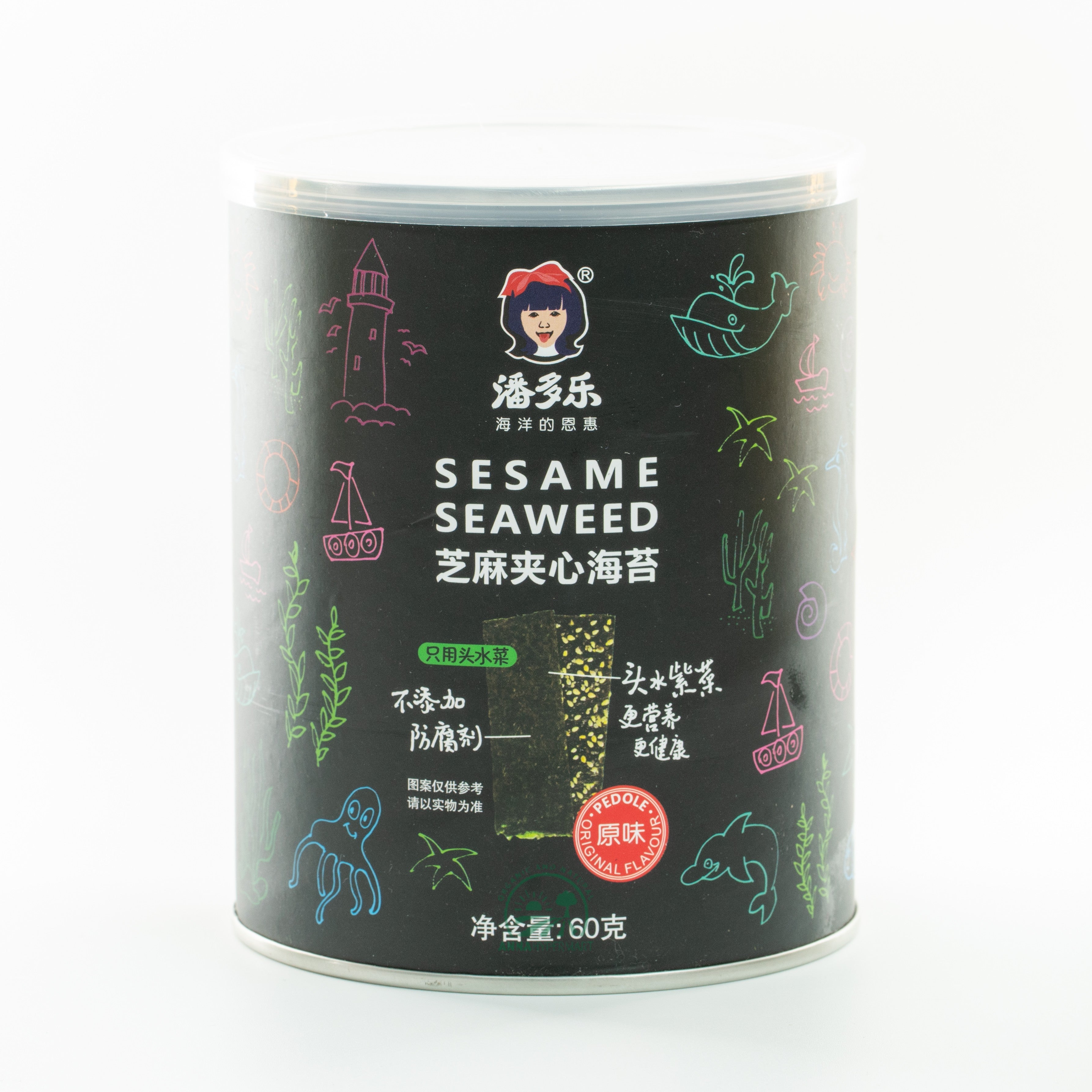 Sesame Seaweed 60g can