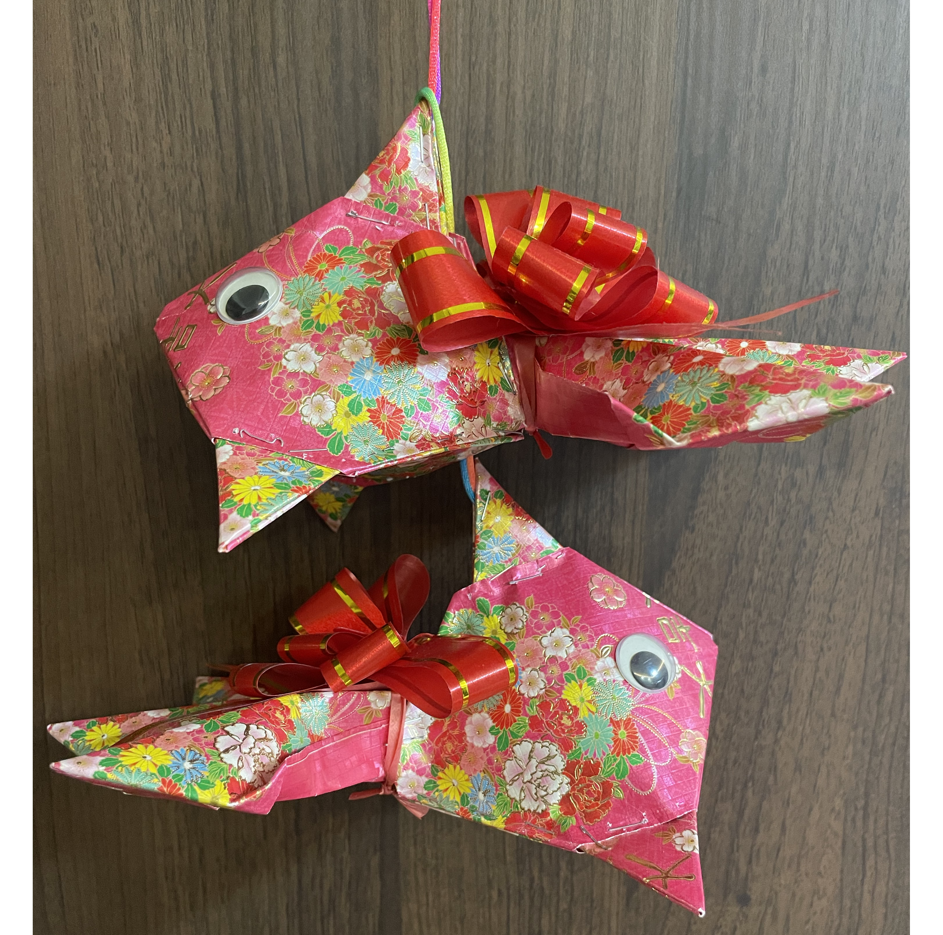 Handmade Angpow Fish Decoration (Medium Sized) - Design 3