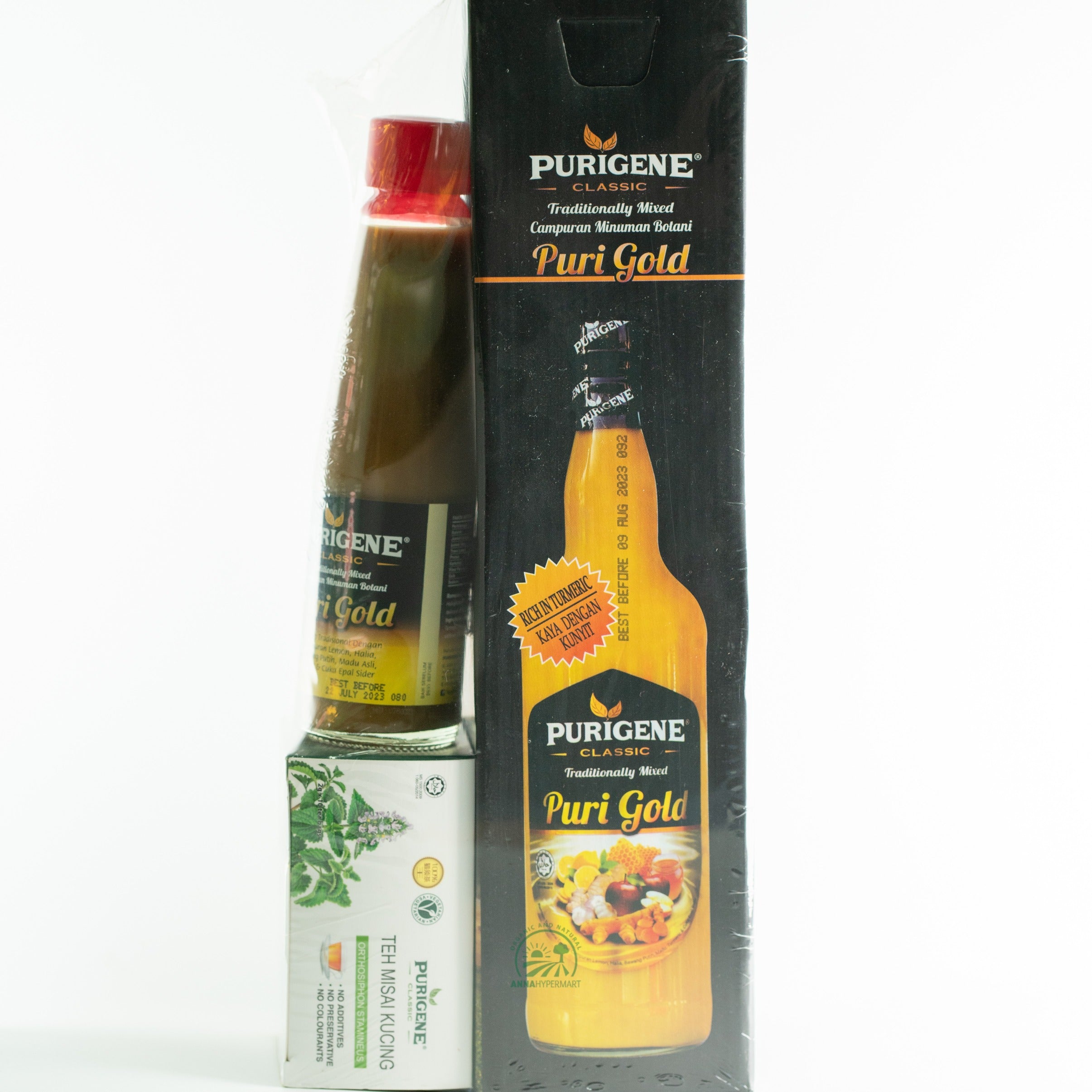 Purigene 225ml Traditional Mixed Campuran Minuman Botani Puri Gold