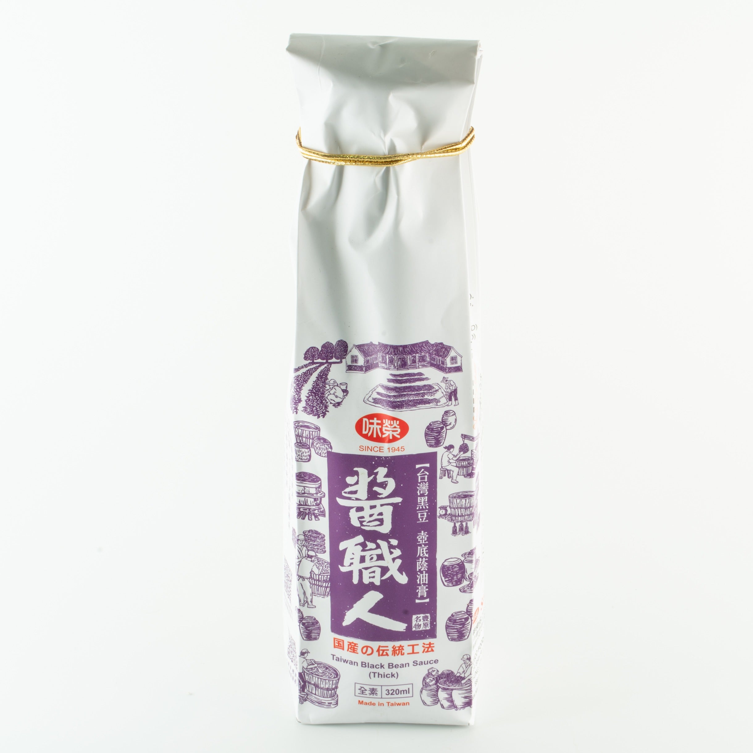 台湾黑豆蔭油膏 Sauce Co Taiwan Black Bean Sauce-Thick 320ml