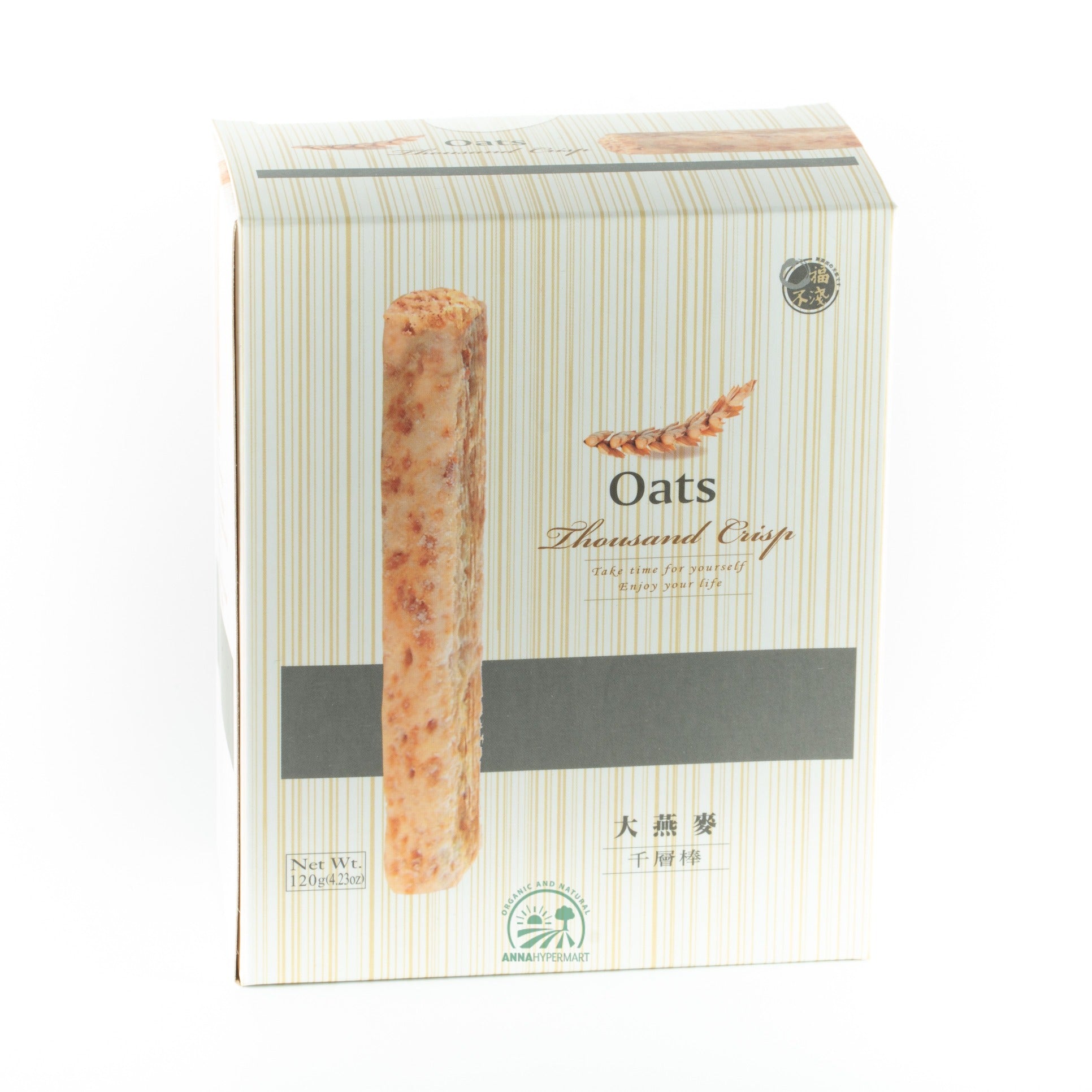 燕麦千层棒 Good Appetitie Oats Thousand Crisp 120g