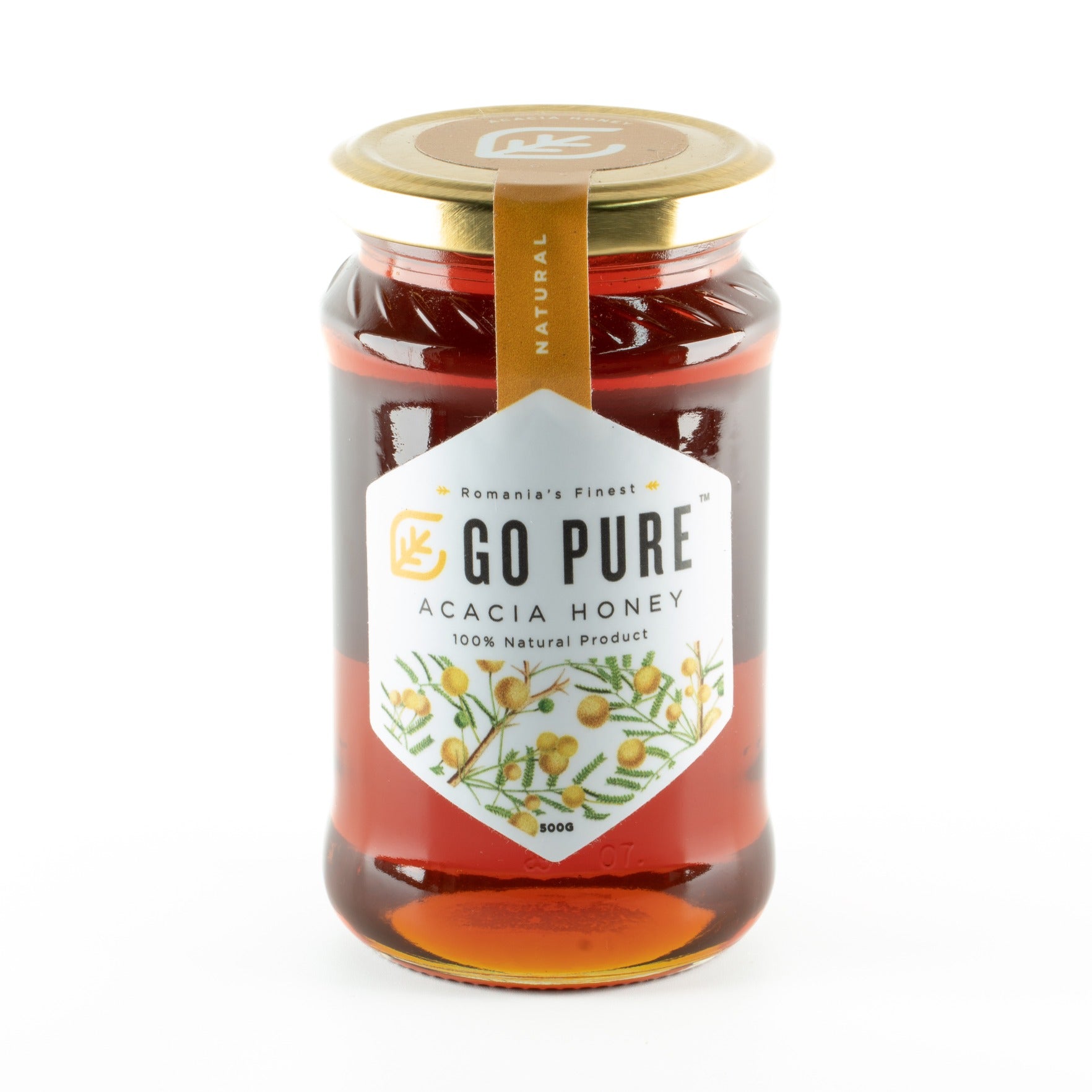 go pure acacia honey 去纯金合欢蜂蜜