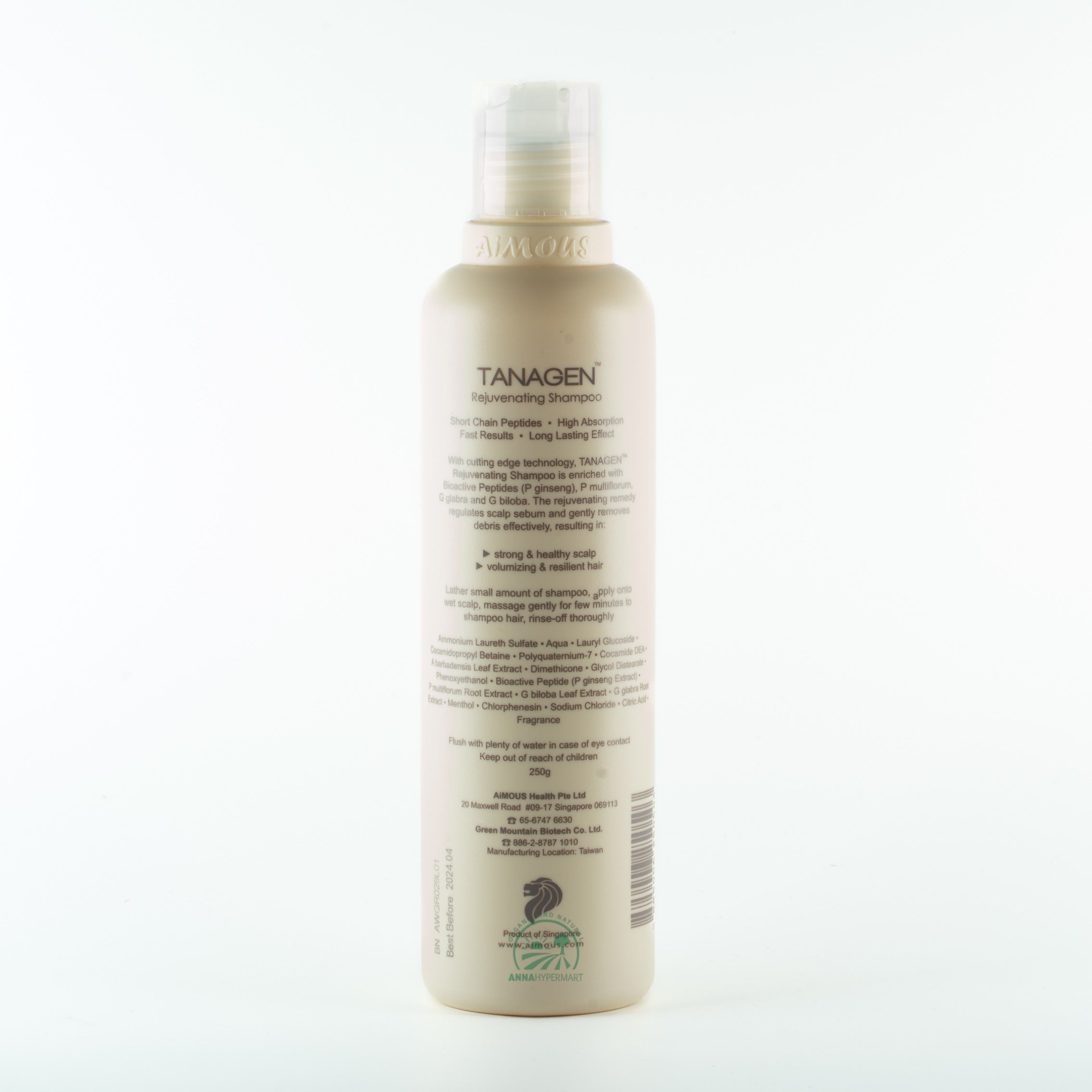 TANAGEN Rejuvenate Shampoo