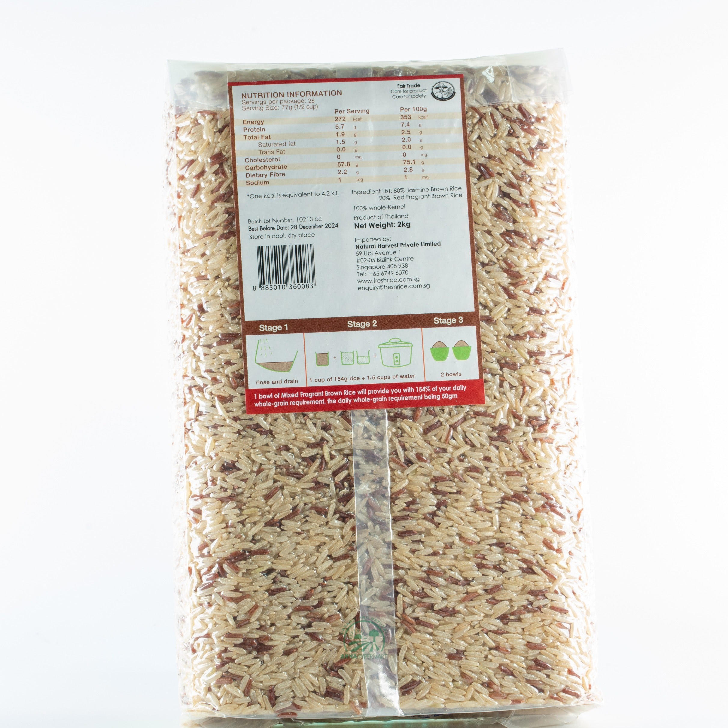 Mixed Fragant Brown Rice 2kg