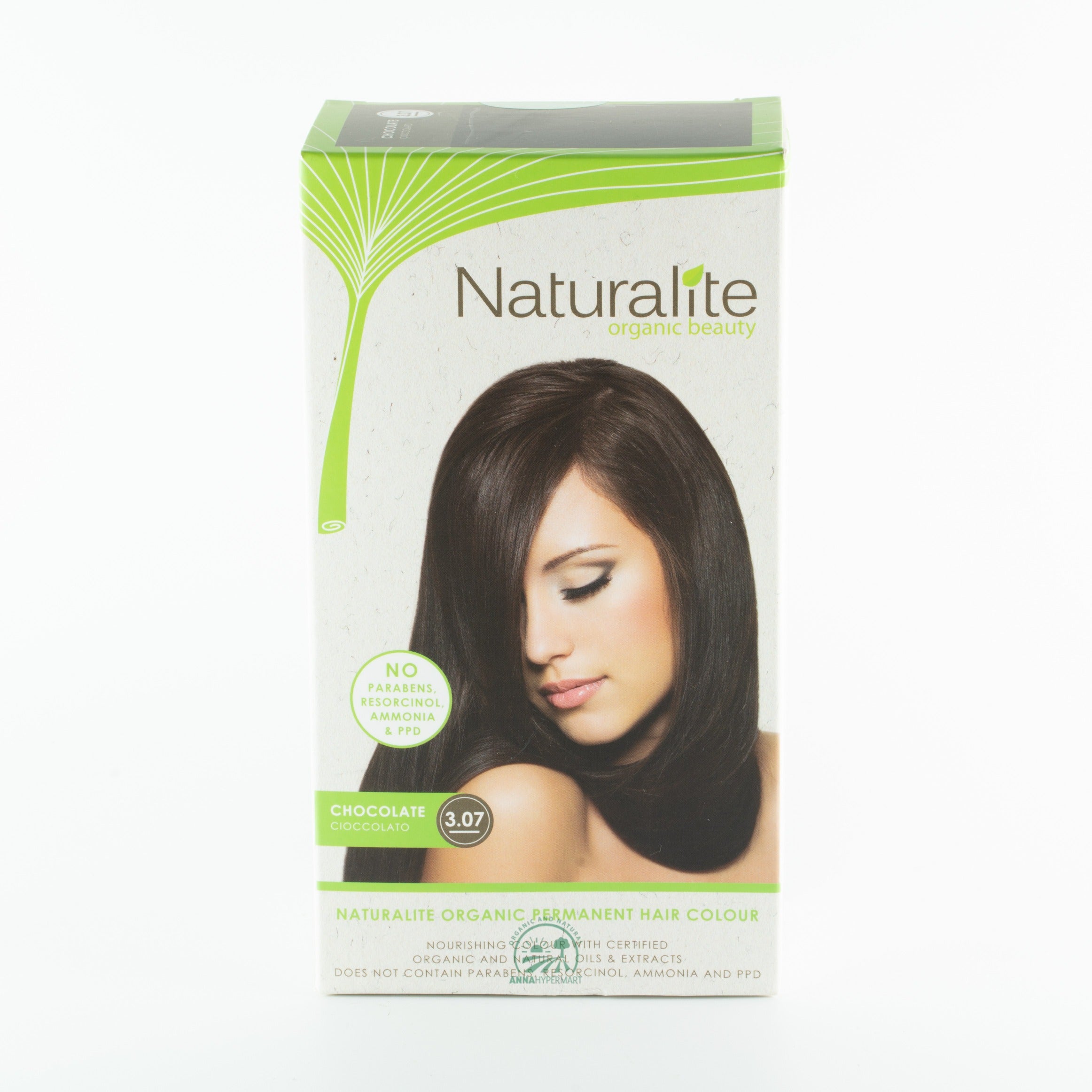 Naturalite Organic Permanent Hair Colour  3.07