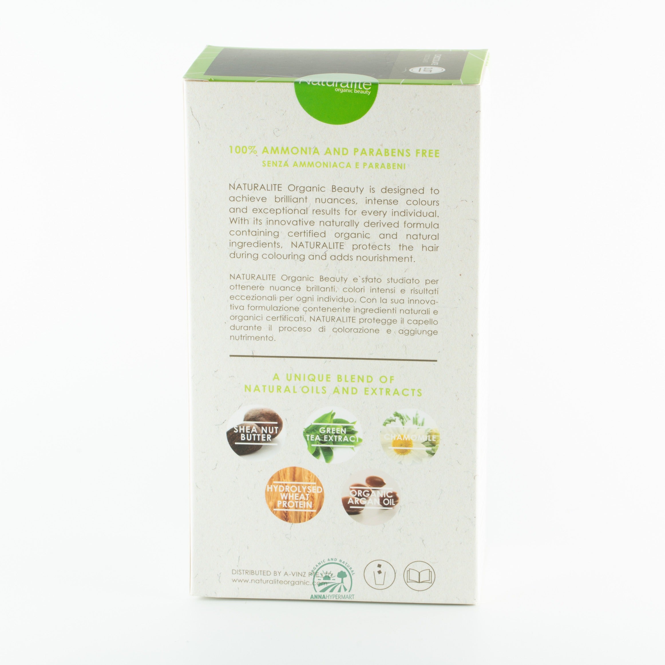 Naturalite Organic Permanent Hair Colour  3.07