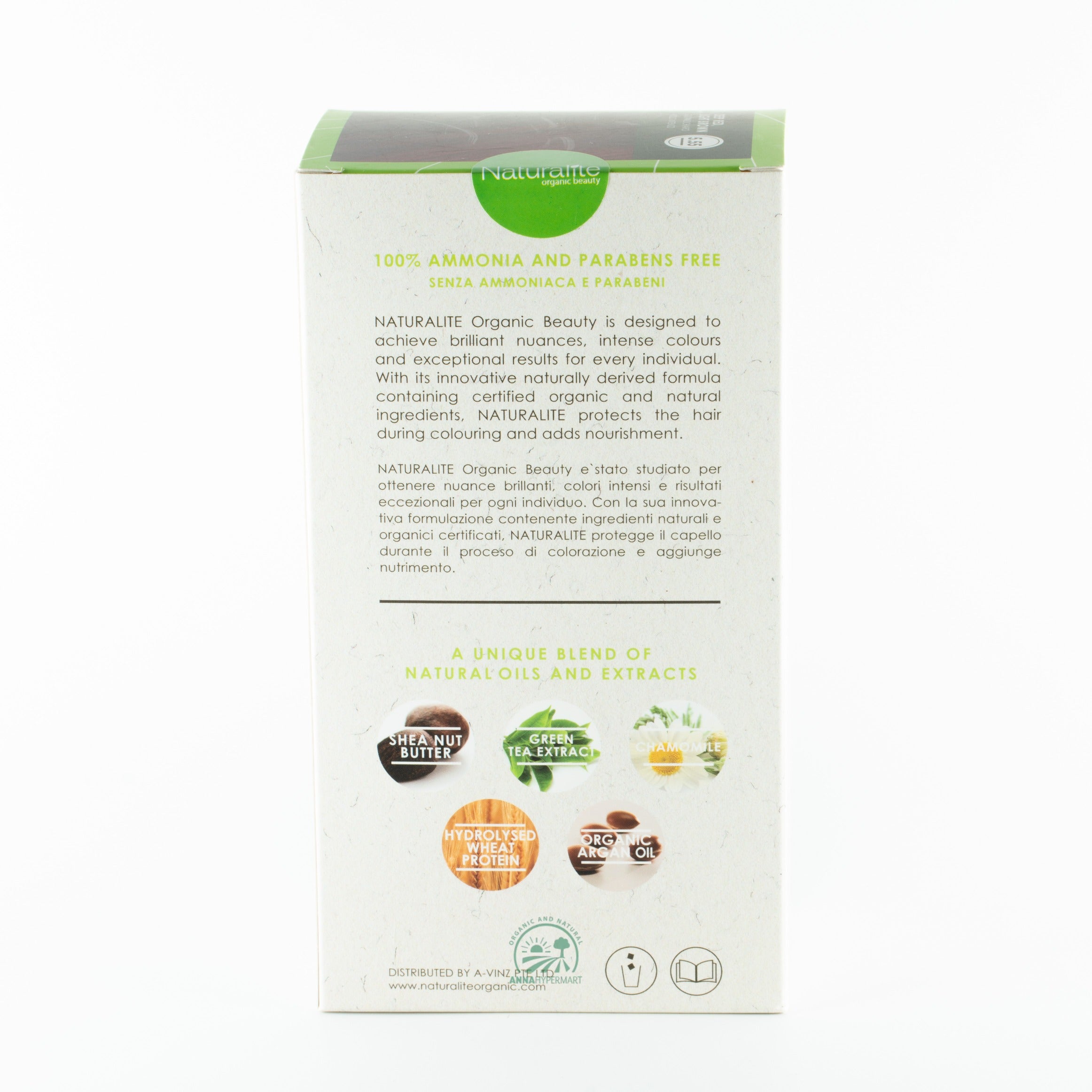 Naturalite Organic Deep Red Light Brown 5.55