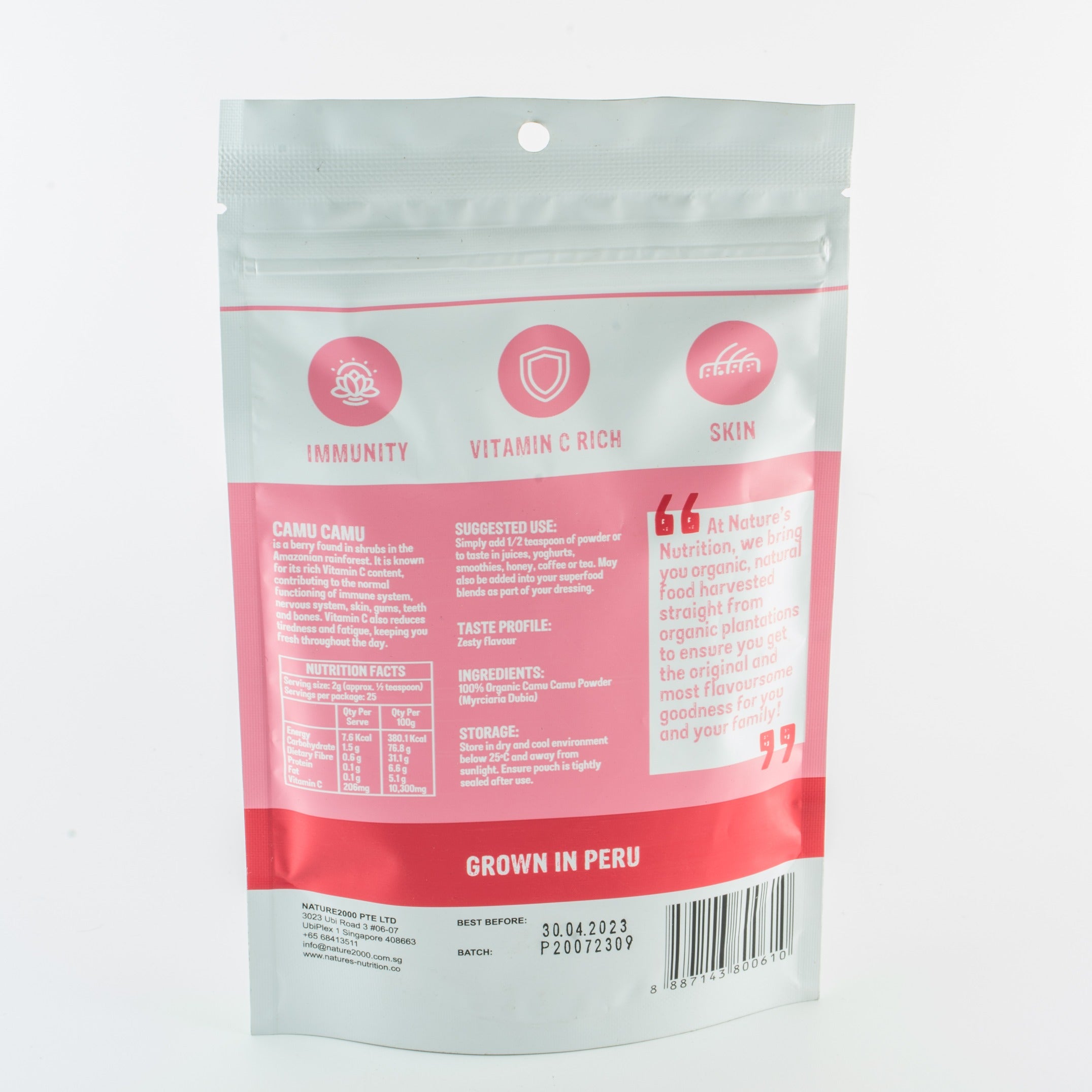 Raw Organic Camu Camu Berry Powder