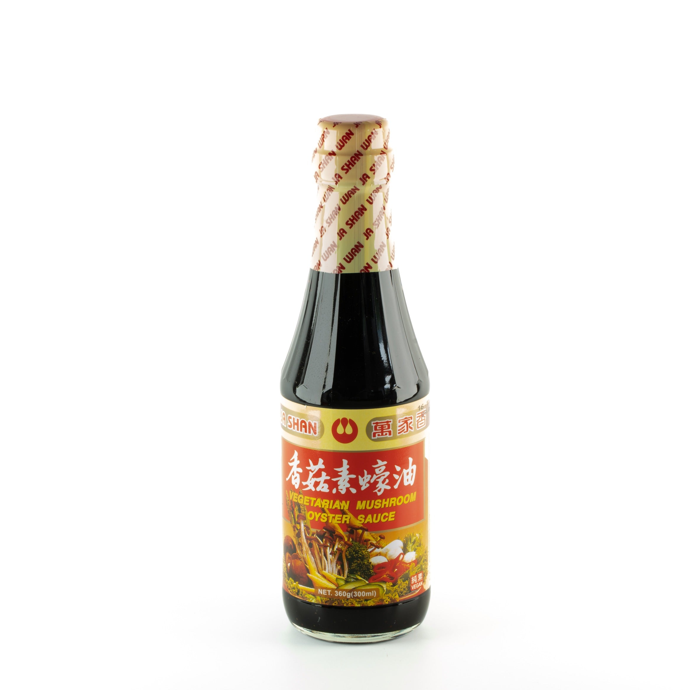 Wan Ja Shan Vegetarian Mushroom Oyster Sauce 300ml 香菇素蚝油