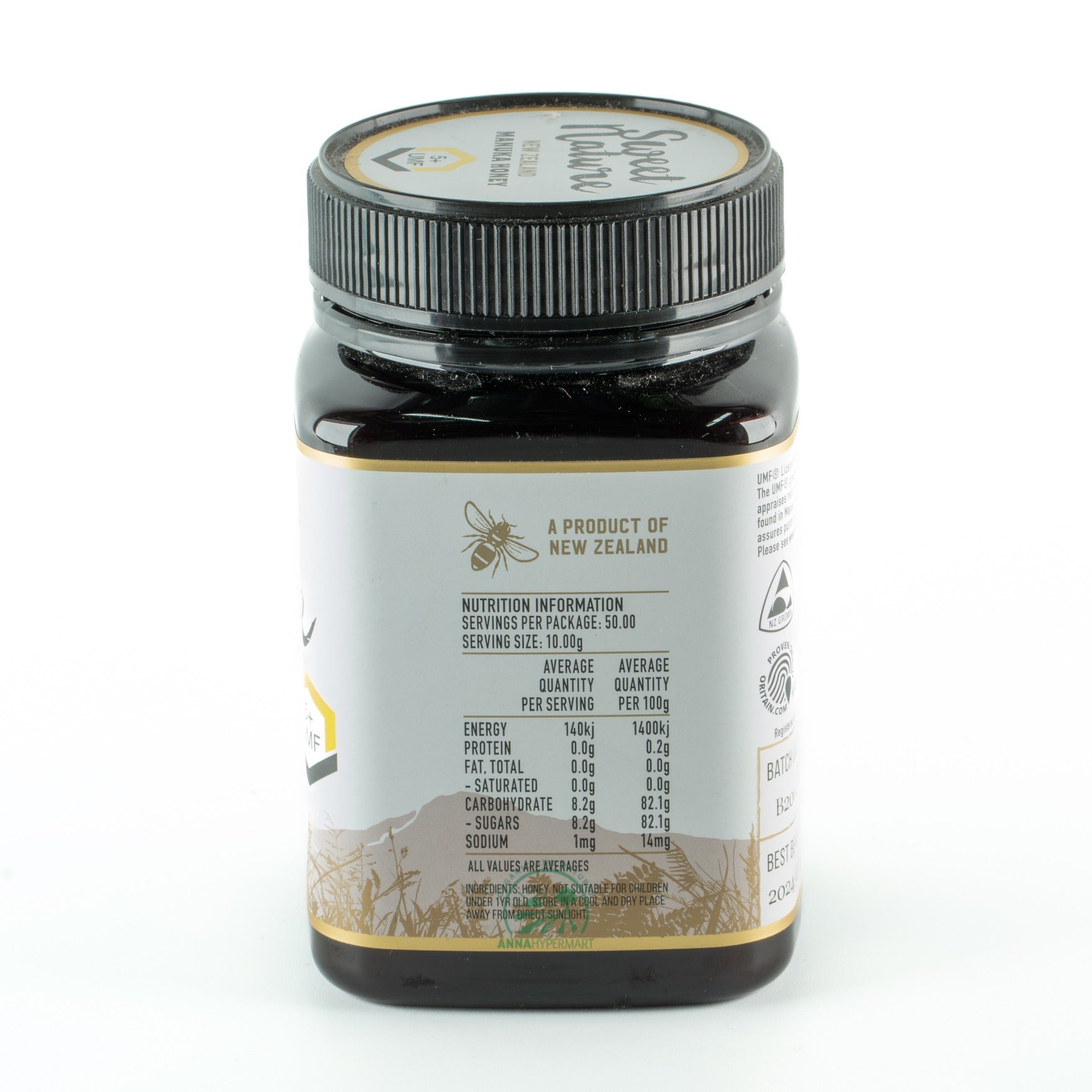 Sweet Nature New Zealand Manuka Honey