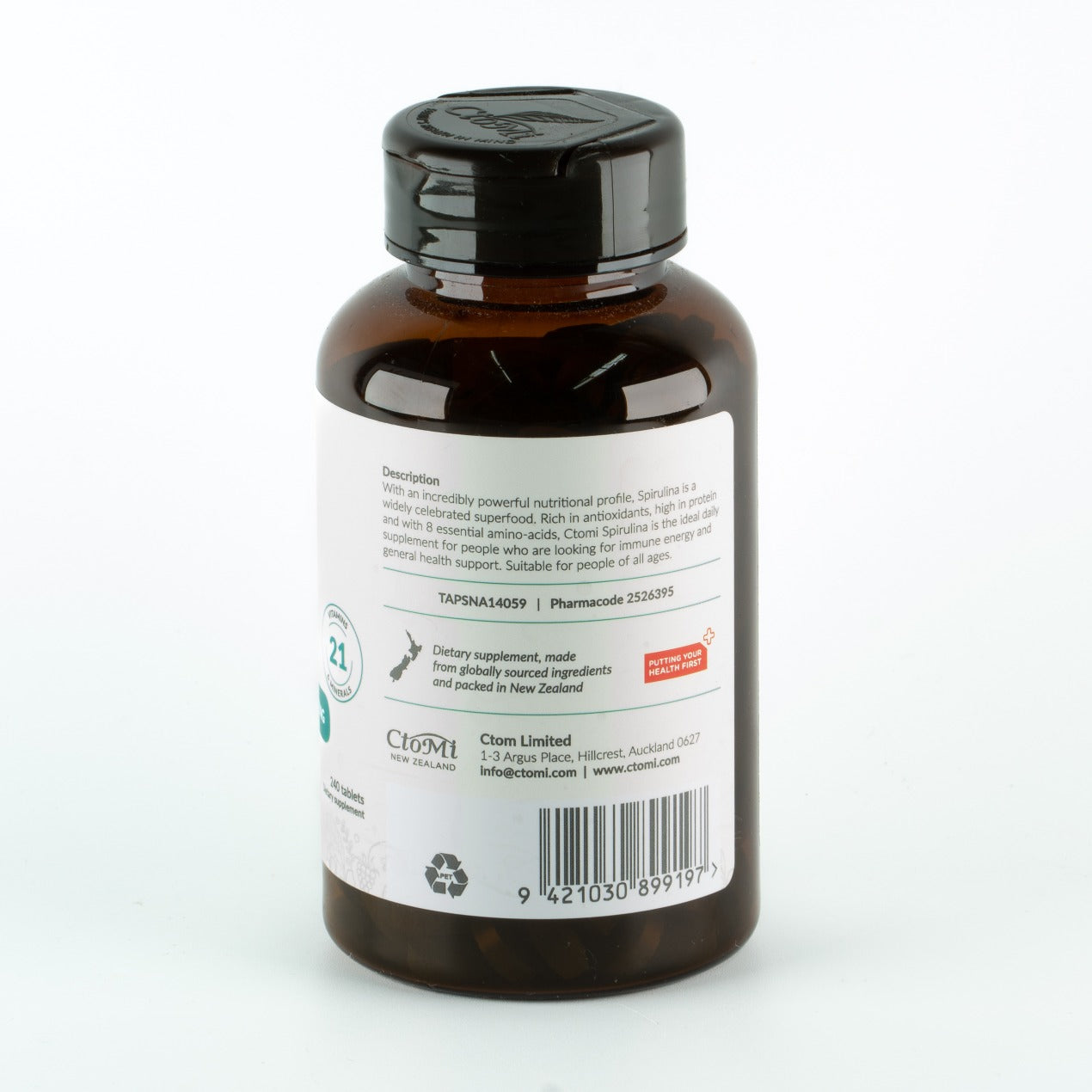 Spirulina Ctomi