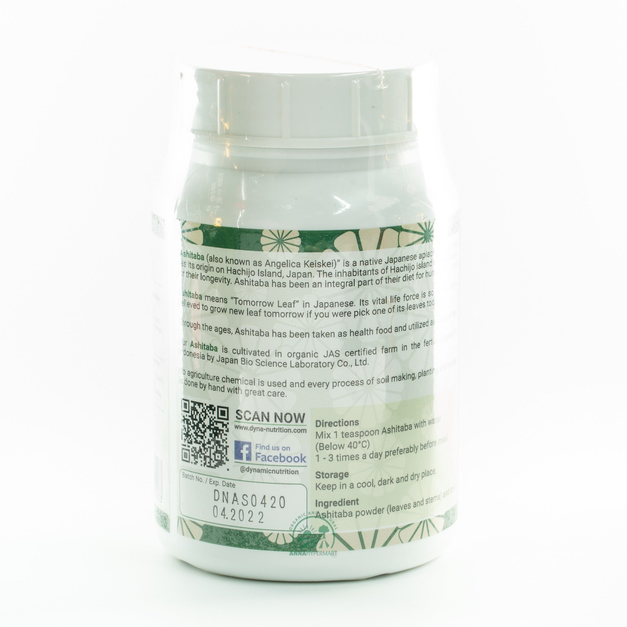 Organic Ashitaba Aojiru 90gm