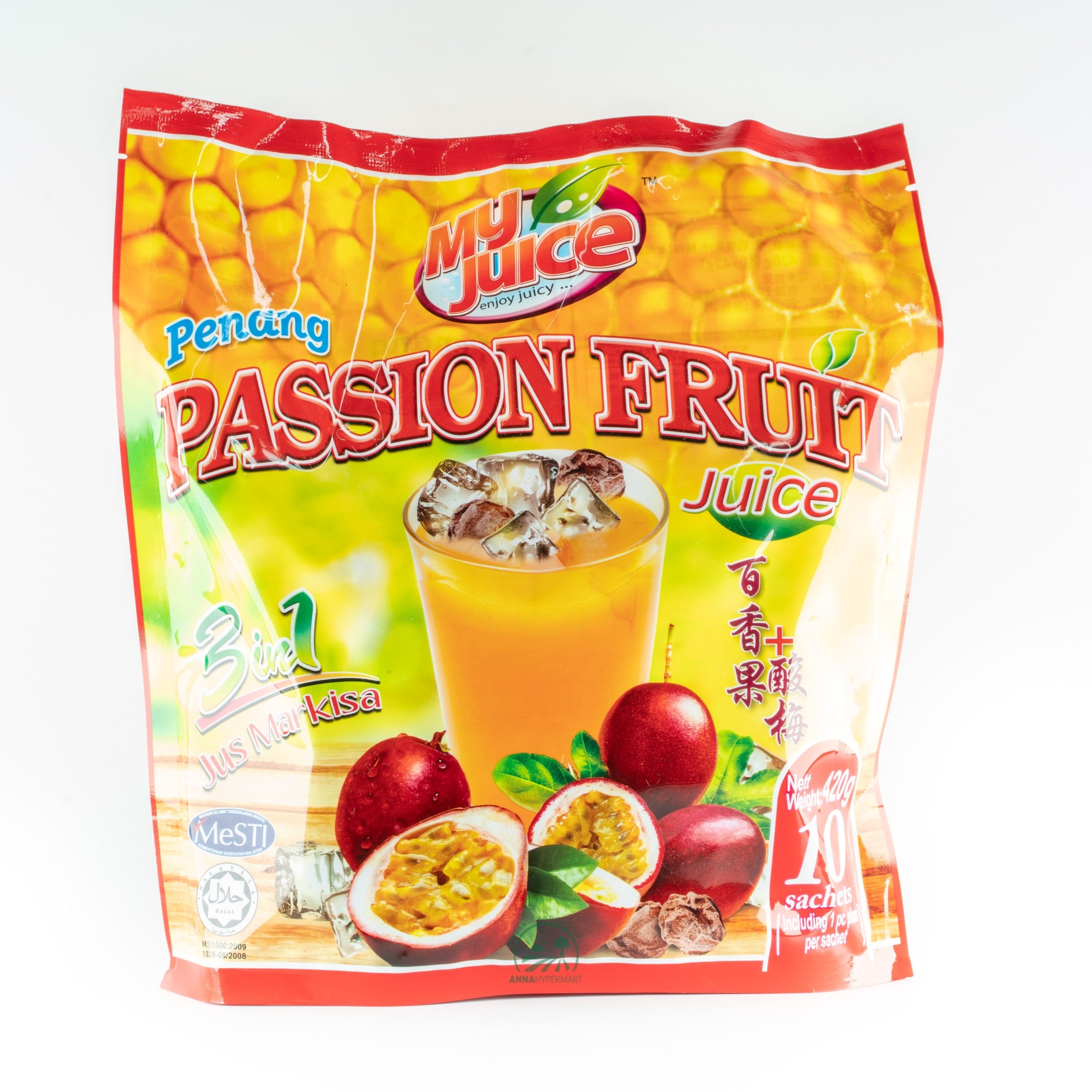 Passion Fruit Juice百香果酸梅