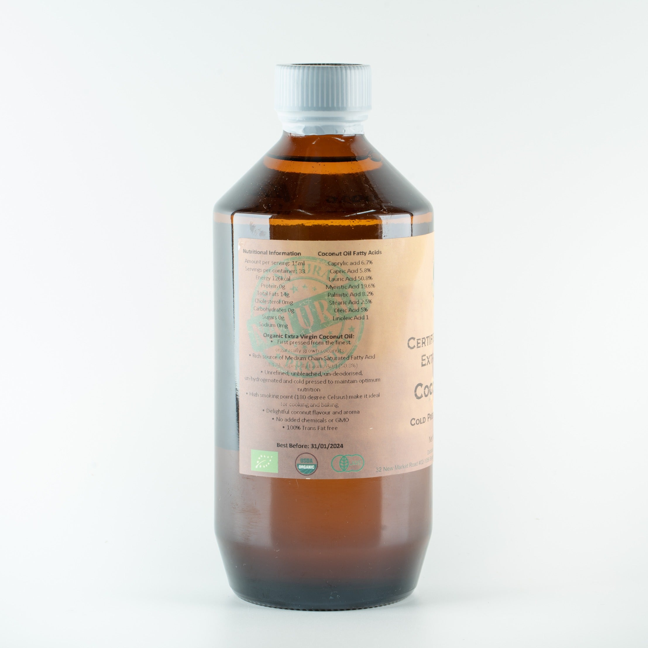 Coconut oil 500ml 椰子油