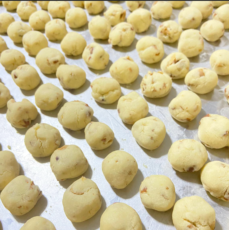 U.S. Nut Cookie--[美国豆饼]