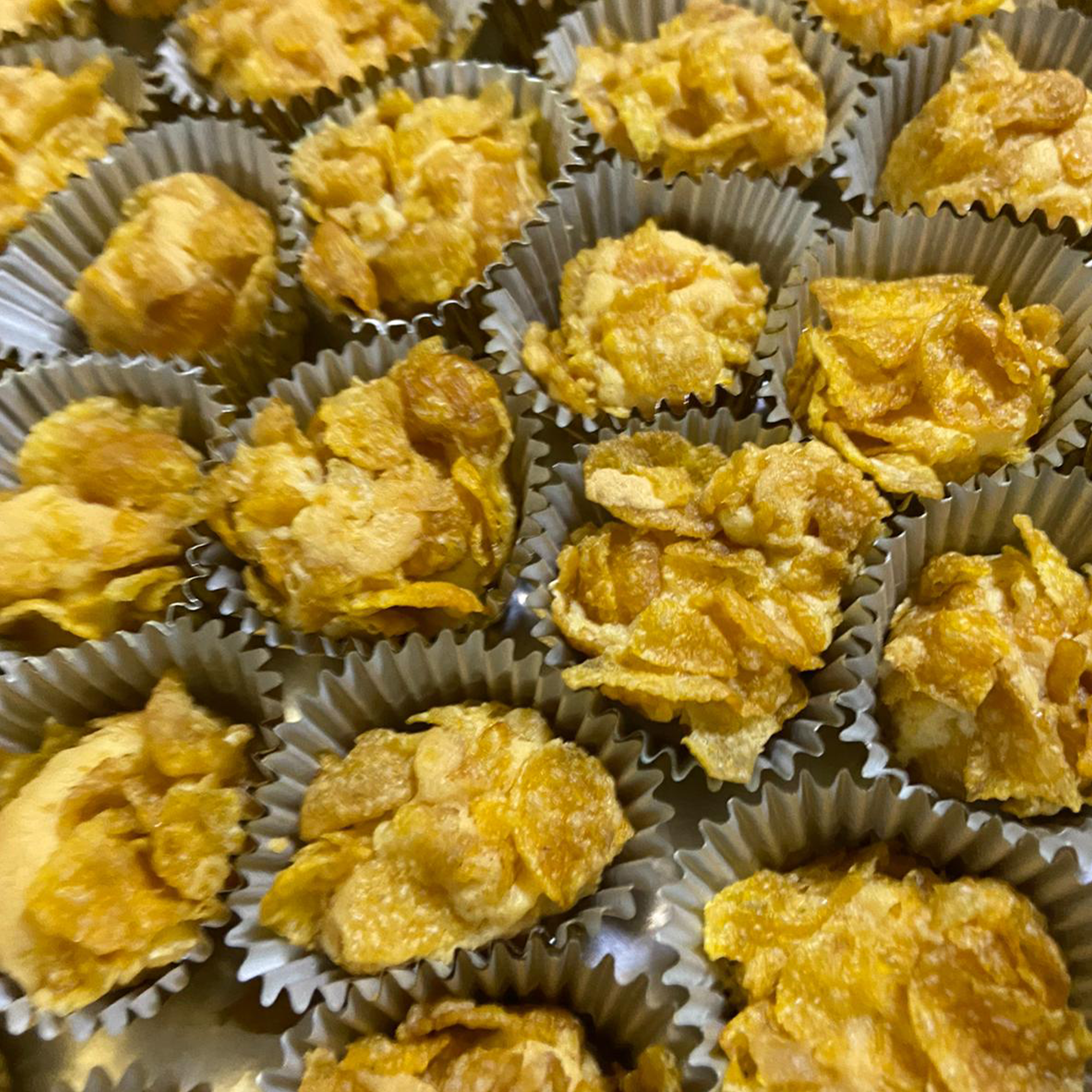 Cornflakes Cookie--[玉米片甜饼干]