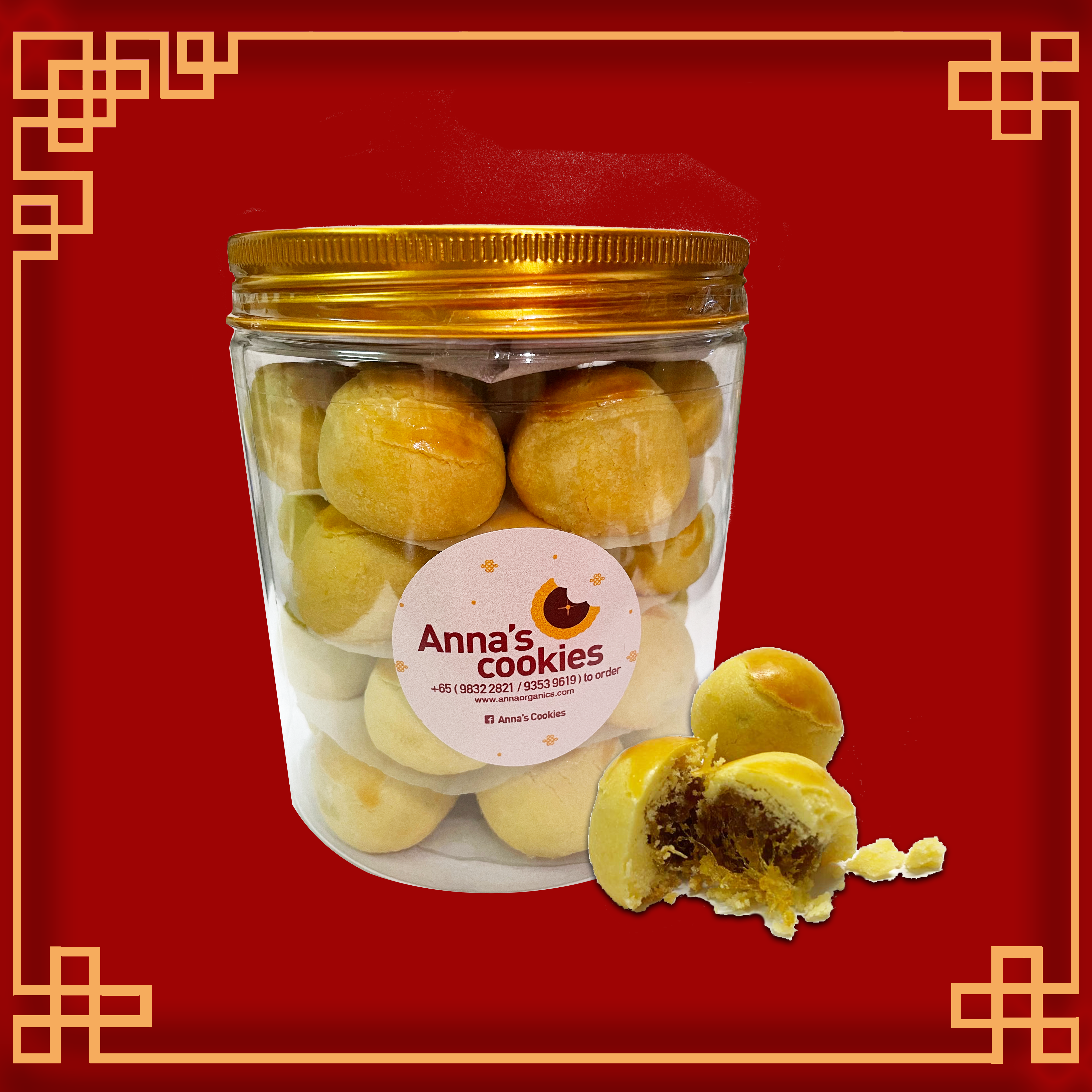 Pineapple Tart Closed--[黄梨挞-包]